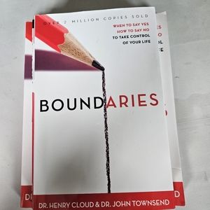 Boundaries book set by Drs Cloud & Townsend